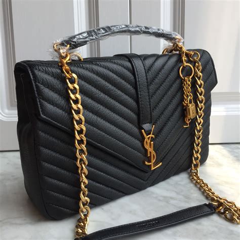 YSL large black bag